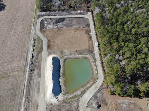 aerial Picture of the pond