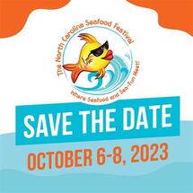 Picture of the Save the Date for the NC Seafood Festival