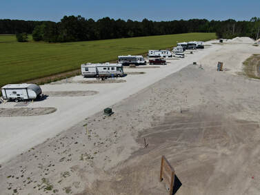Picture of campers on sites 12 - 25